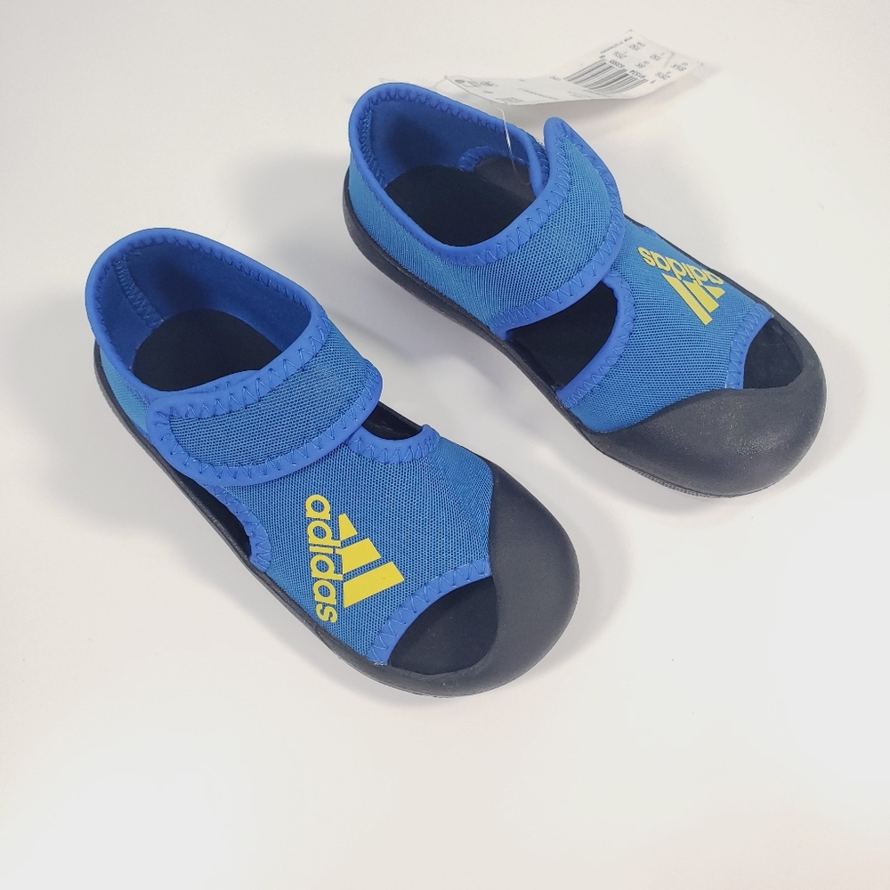 8.5K Adidas Altaventure Sandal Blue Yellow Kids Toddler Beach Water Swim shoes